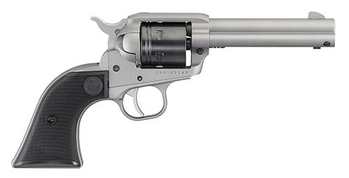 Ruger Wrangler 22 LR 4.62 in Silver Cerakote 6 Shot Single Action - View 2