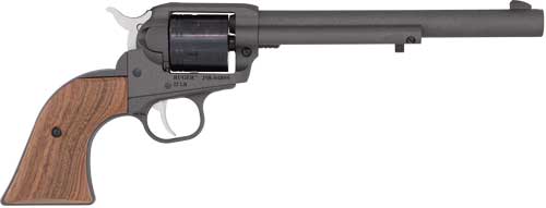 Ruger 2058 Wrangler Revolver, 22 LR, 7.5" Barrel, Cobalt Cerakote, Hardwood Grip, DeSantis Wild Hog Holster Included - View 2