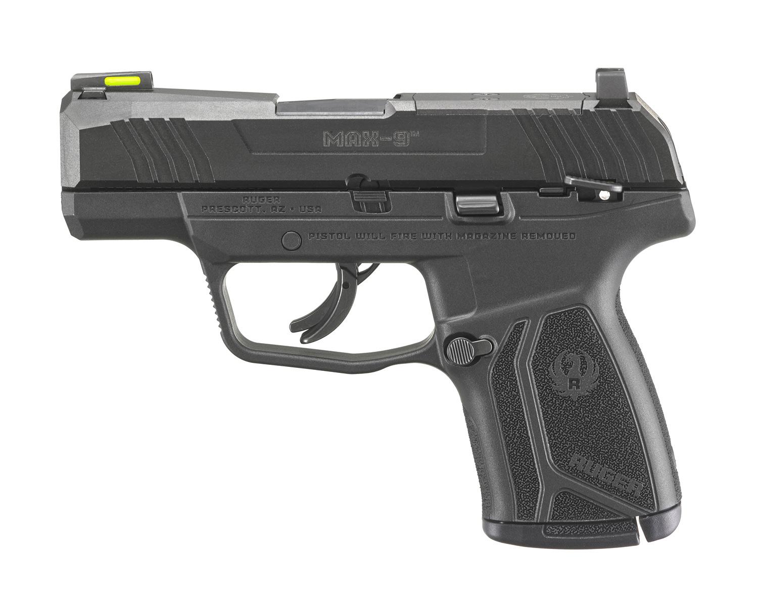 Ruger MAX-9 9mm Luger 10+1 3.20 in Black Oxide Alloy Steel Barrel - View 2