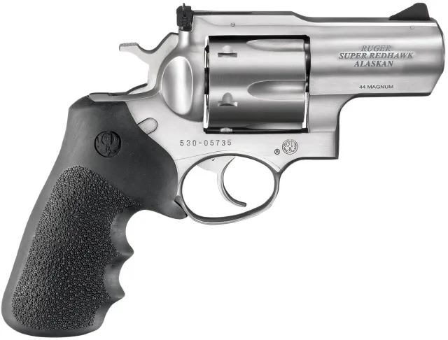 Ruger Super Redhawk Alaskan 44 Rem Mag 2.5 in Satin Stainless 6rd DA/SA - View 2