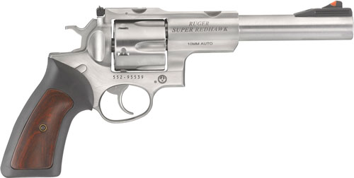 Ruger 5522 Super Redhawk 10mm 7.5" Stainless Revolver 6-Round - View 2