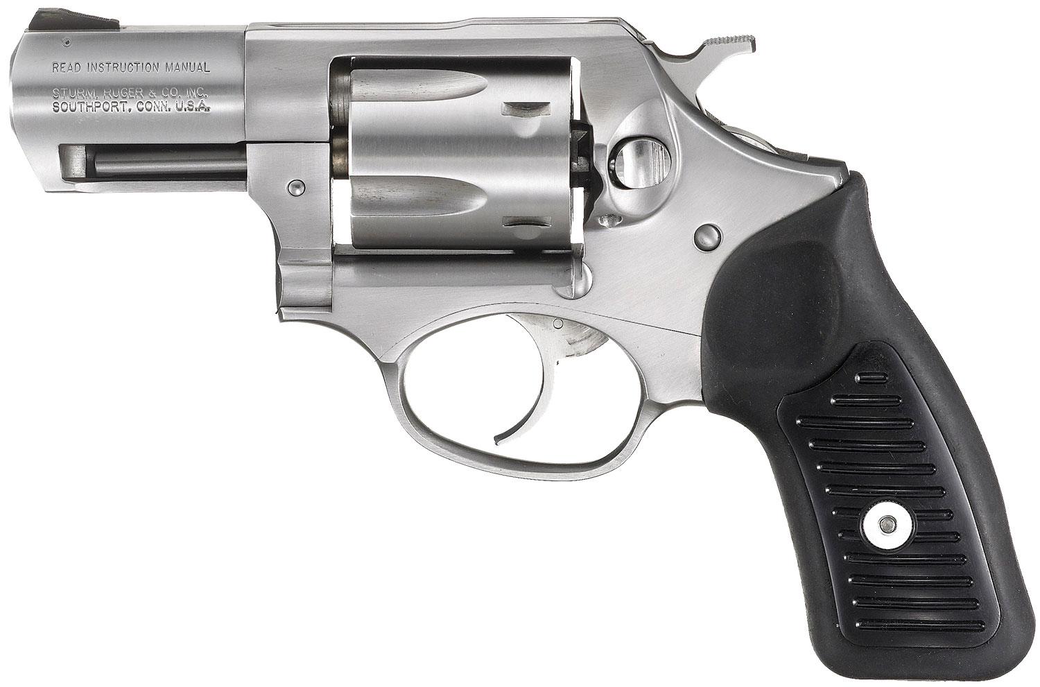 Ruger 5737 SP101 Revolver, 38 Special +P, 2.25" Stainless Steel Barrel, 5-Round, Triple-Locking Cylinder, Cushioned Rubber Grip, Transfer Bar Safety - View 2