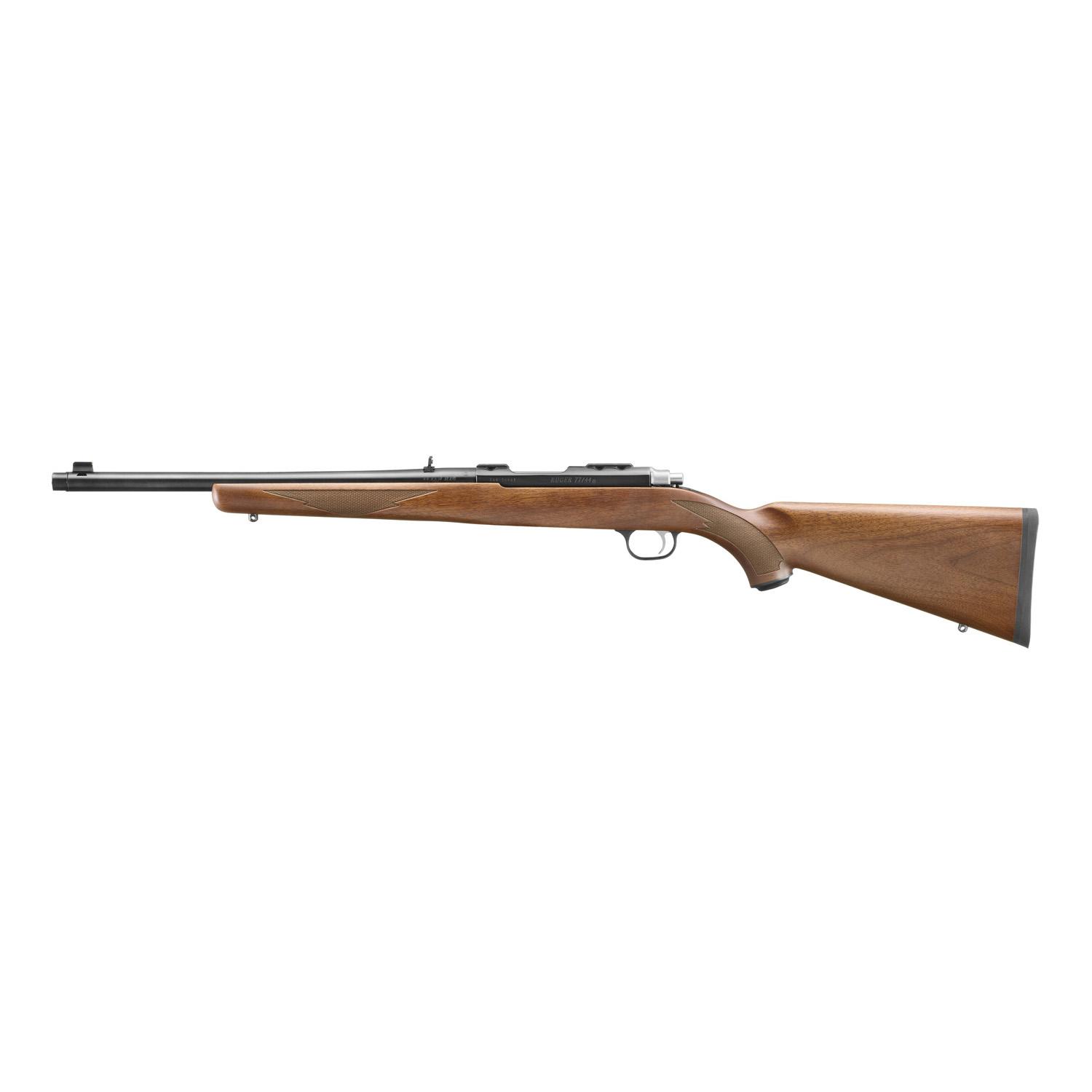 Ruger 77/44 44 MAG BOLT RIFLE  16.6" BLUED T.B. BBL  WALNUT  4RD - View 2