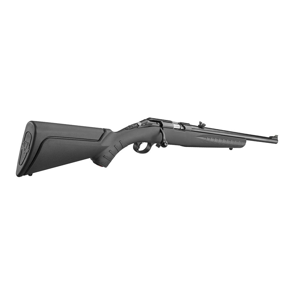 Ruger American Rimfire Compact 22 WMR 18 in Satin Blued 9 Round Bolt Action - View 2