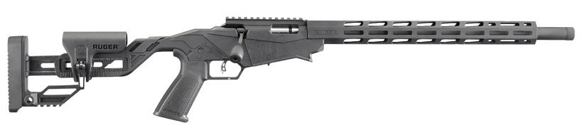 Ruger Precision Rimfire 22 LR 18 in Threaded Barrel Adjustable Stock 10 Rou - View 2