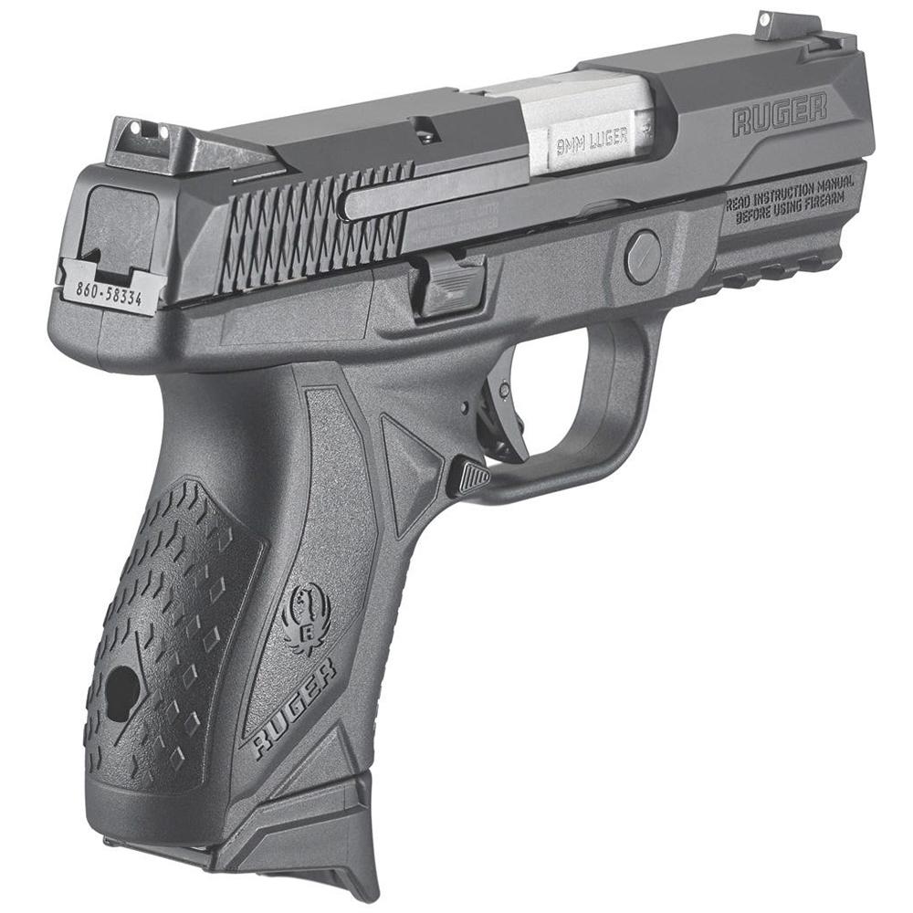 Ruger American Compact 8635 9mm Luger 3.55 in Barrel 17+1 Capacity Black - View 2