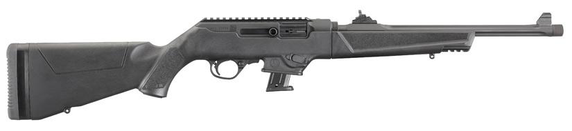 Ruger PC Carbine 19101 9mm Luger 16.12 in Fluted Barrel Black Synthetic 10  - View 2