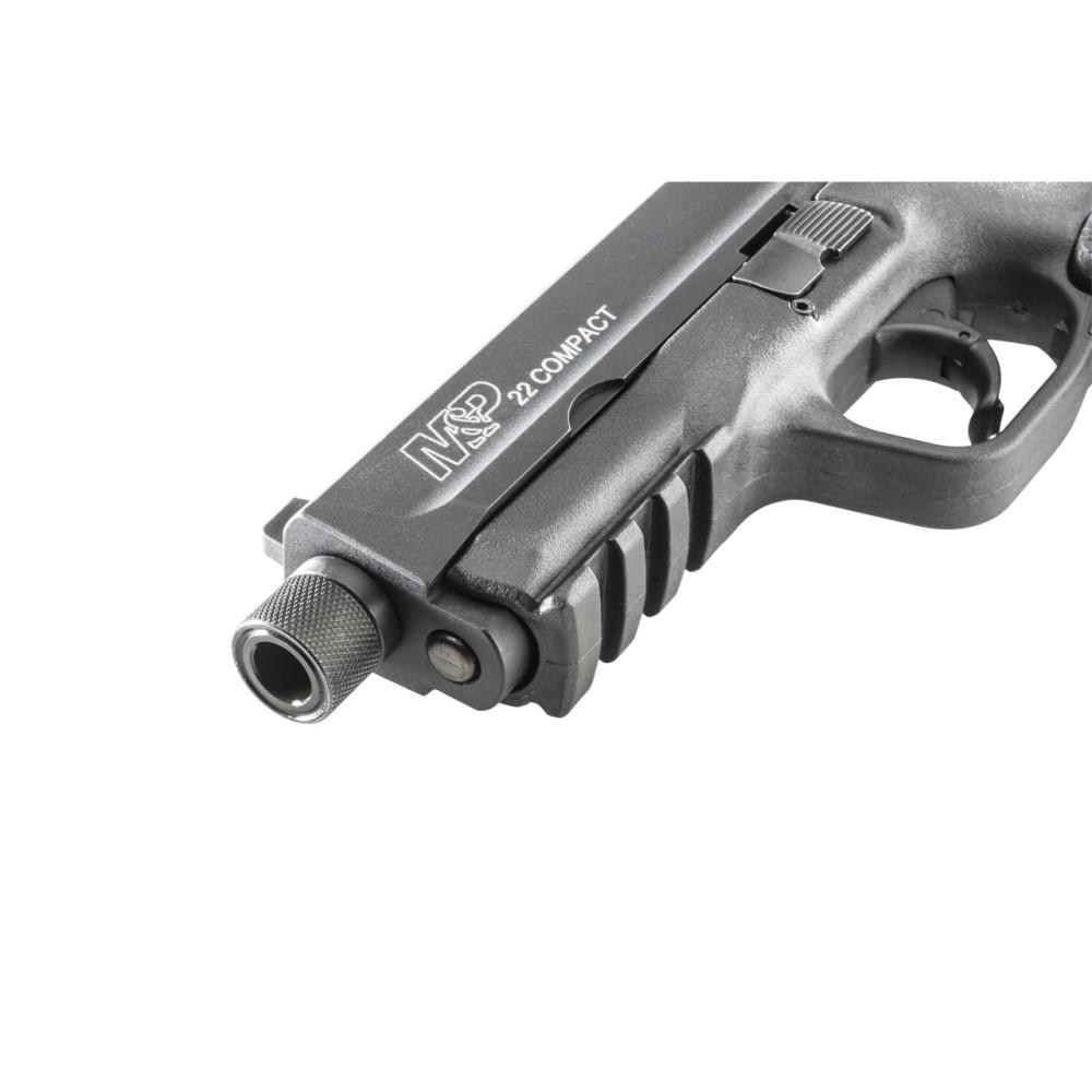 Smith & Wesson 10199 M&P Compact 22 LR 3.50" Threaded Barrel 10+1... - View 2