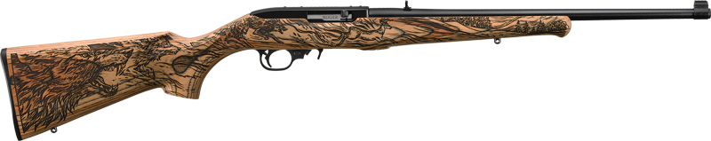 Ruger 10/22 TALO 22 LR Semi-Auto Rifle 18.5" Satin Black Wolf Stock - View 2