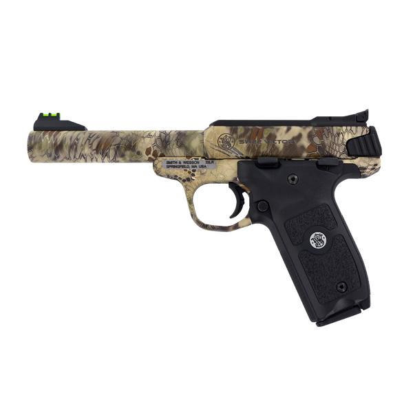 Smith & Wesson SW22 Victory .22 LR 5.5 in Kryptek Highlander 10 Round - View 2