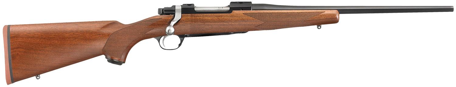Ruger Hawkeye Compact 7mm-08 Rem 16.50" Barrel Satin Blued American Walnut Stock - View 2