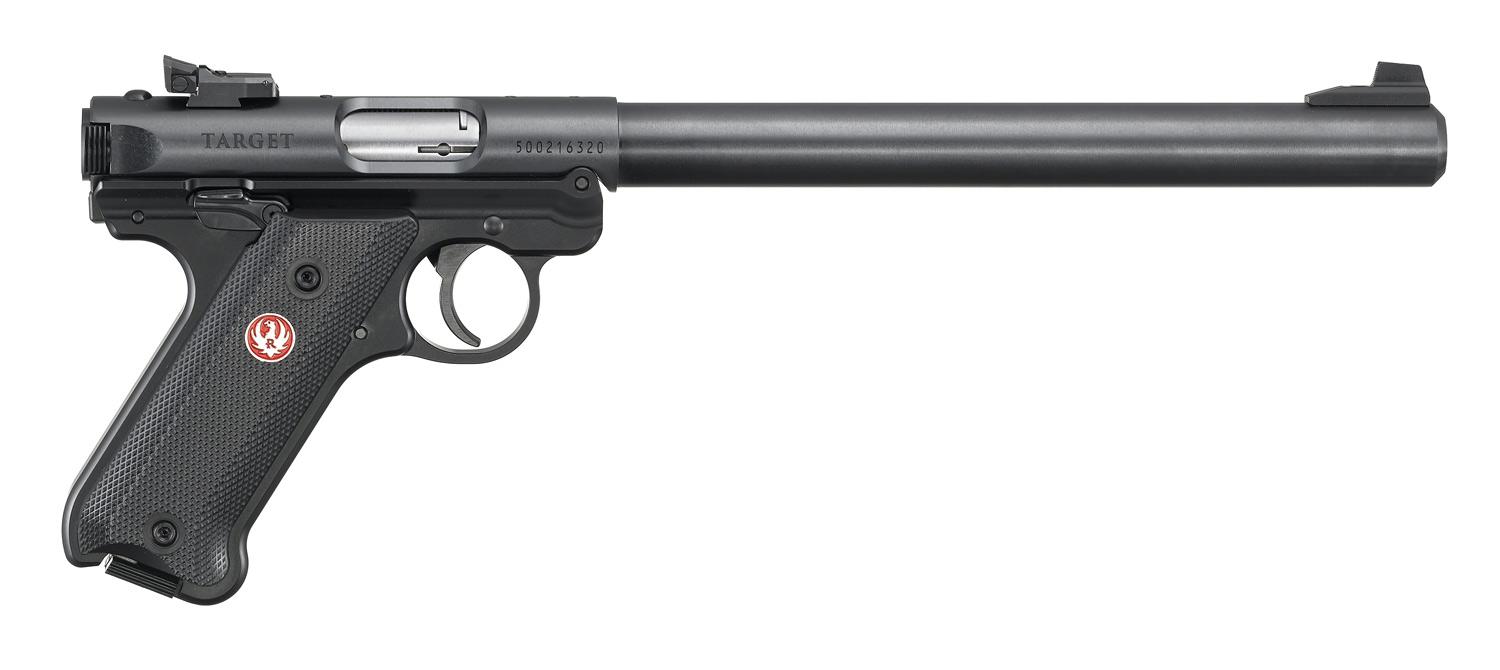 Ruger Mark IV Target 22 LR 10" Blued Bull Barrel - View 2