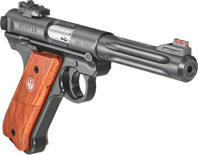 Ruger Mark IV Hunter 22 LR 5.5" Blue Semi-Auto Pistol - View 2