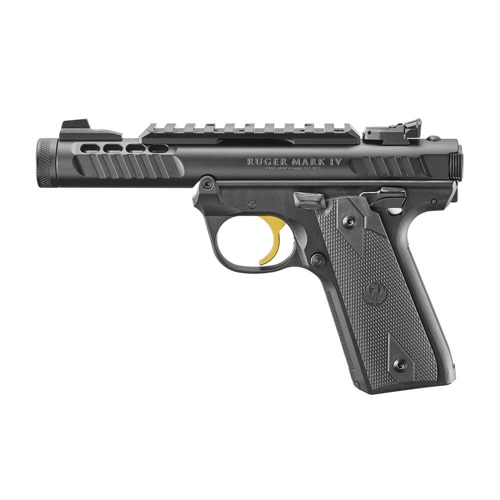 Ruger 43956 Mark IV 22/45 Lite 22LR 4.4" Barrel 10rd Black Finish - View 2