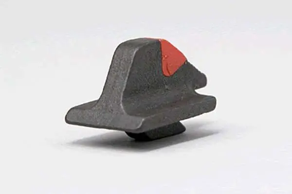 Ruger GP100 Front Sight Red Pinned Dovetail Mount Steel Frame - View 2