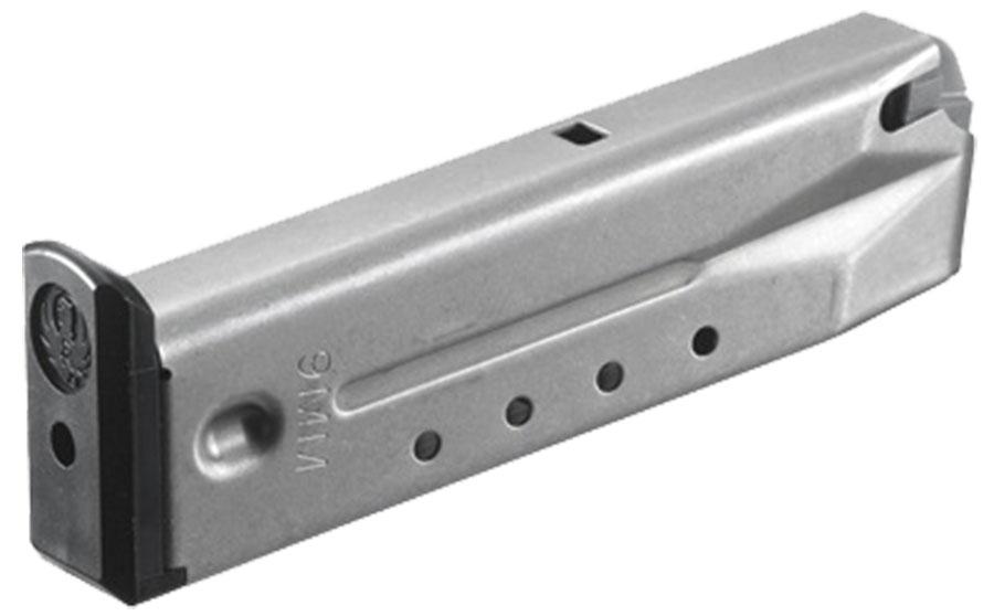 Ruger P-Series Magazine 9mm 15 Rounds Stainless Steel - View 2