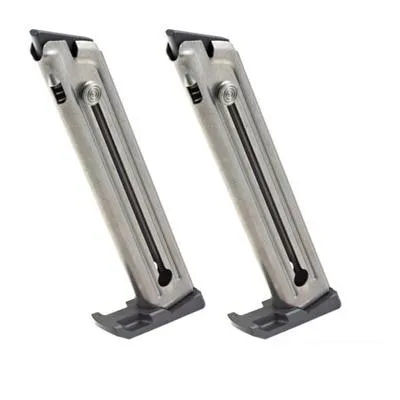 Ruger Mark IV 22/45 Magazine 10rd .22LR Steel E-Nickel - View 2