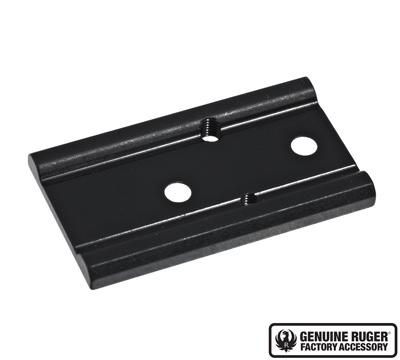 Ruger 90722 Ruger-57 Optic Adapter Plate Aircraft Aluminum Matte Black - View 2