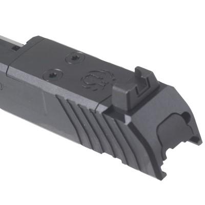 Ruger Max-9 Slide Assembly Fits 9mm Luger Black Optic Ready/Serrated - View 2