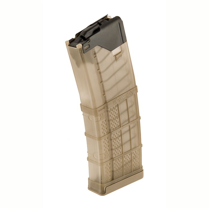 Lancer 999-000-2320-13 L5AWM 30-Round Mag 5.56 NATO Translucent FDE - View 2
