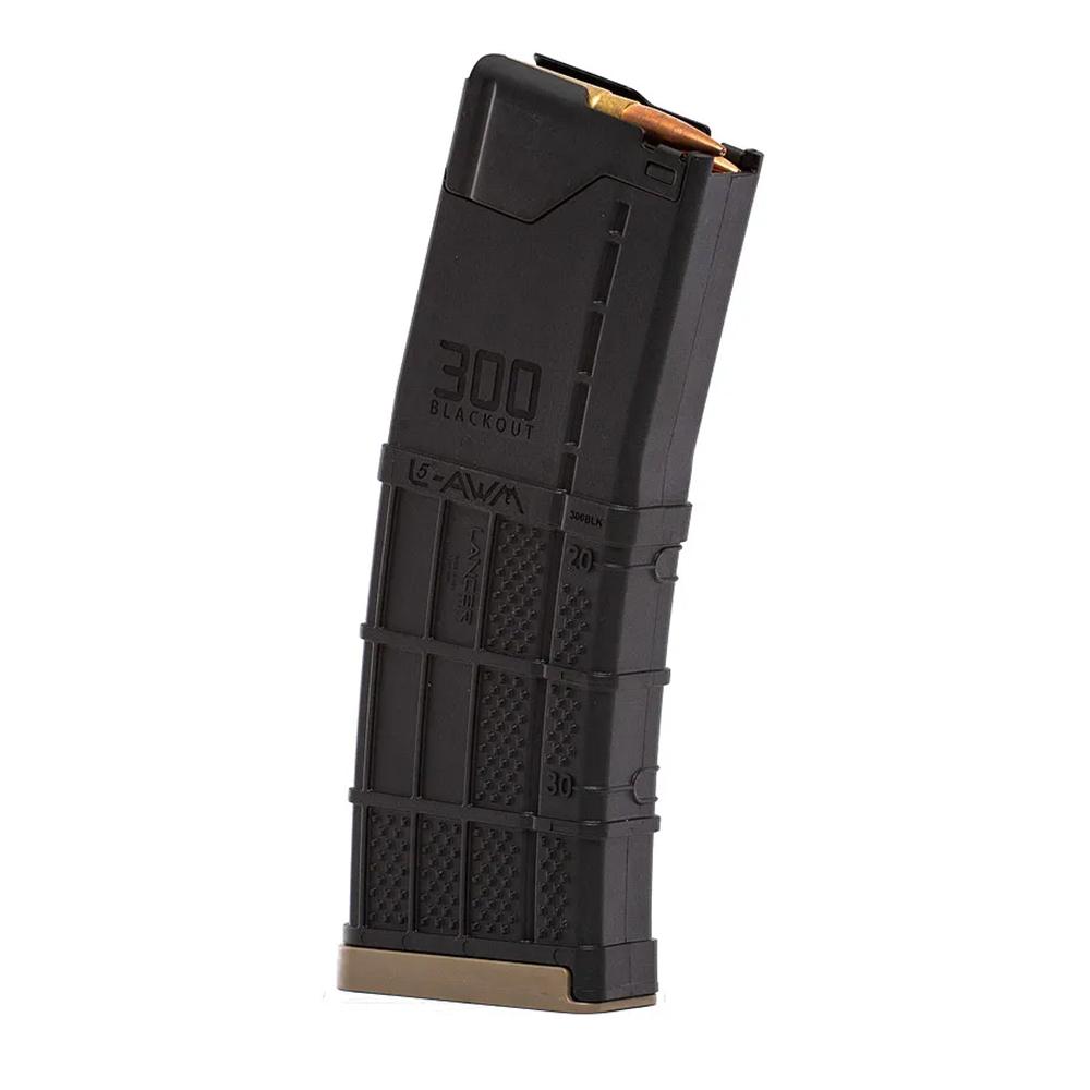 Lancer 999-000-4280-04 AR-15 Magazine .300 BLK 30rd Opaque Black - View 2