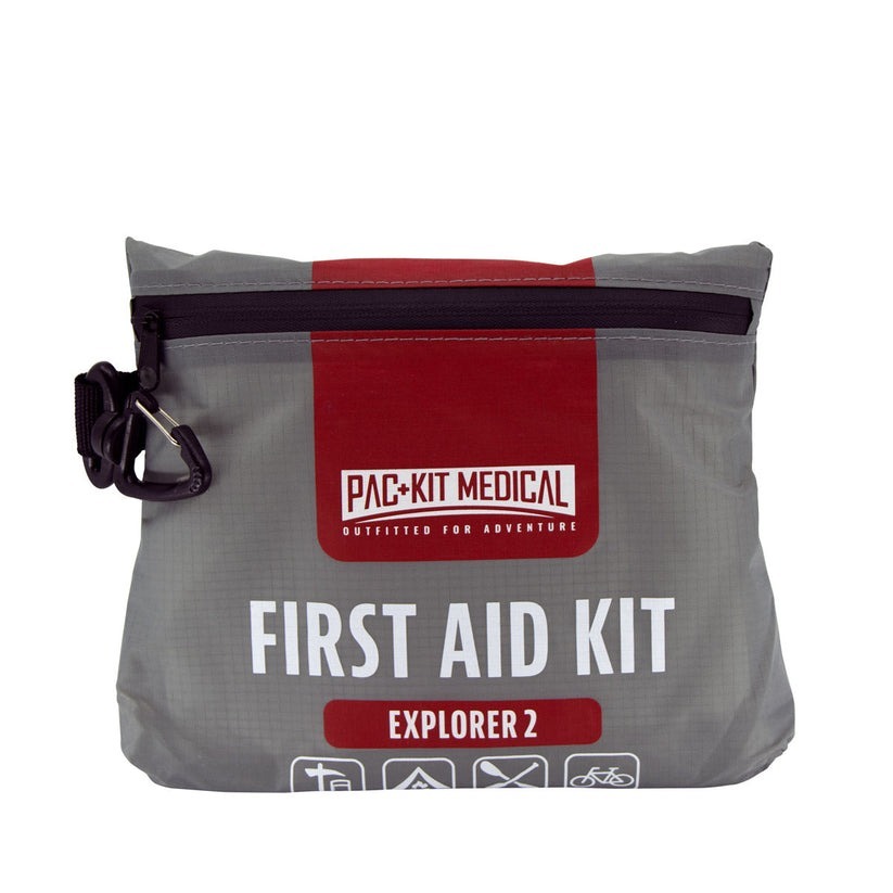 Pac-Kit 96009 Watertight Explorer First Aid Kit, 76 Pieces, Gray - View 3