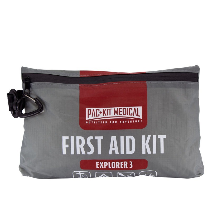 Pac-Kit Explorer 96010 Watertight First Aid Kit, 103 Pieces, Gray - View 2