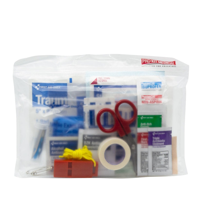 Pac-Kit Explorer 96010 Watertight First Aid Kit, 103 Pieces, Gray - View 3