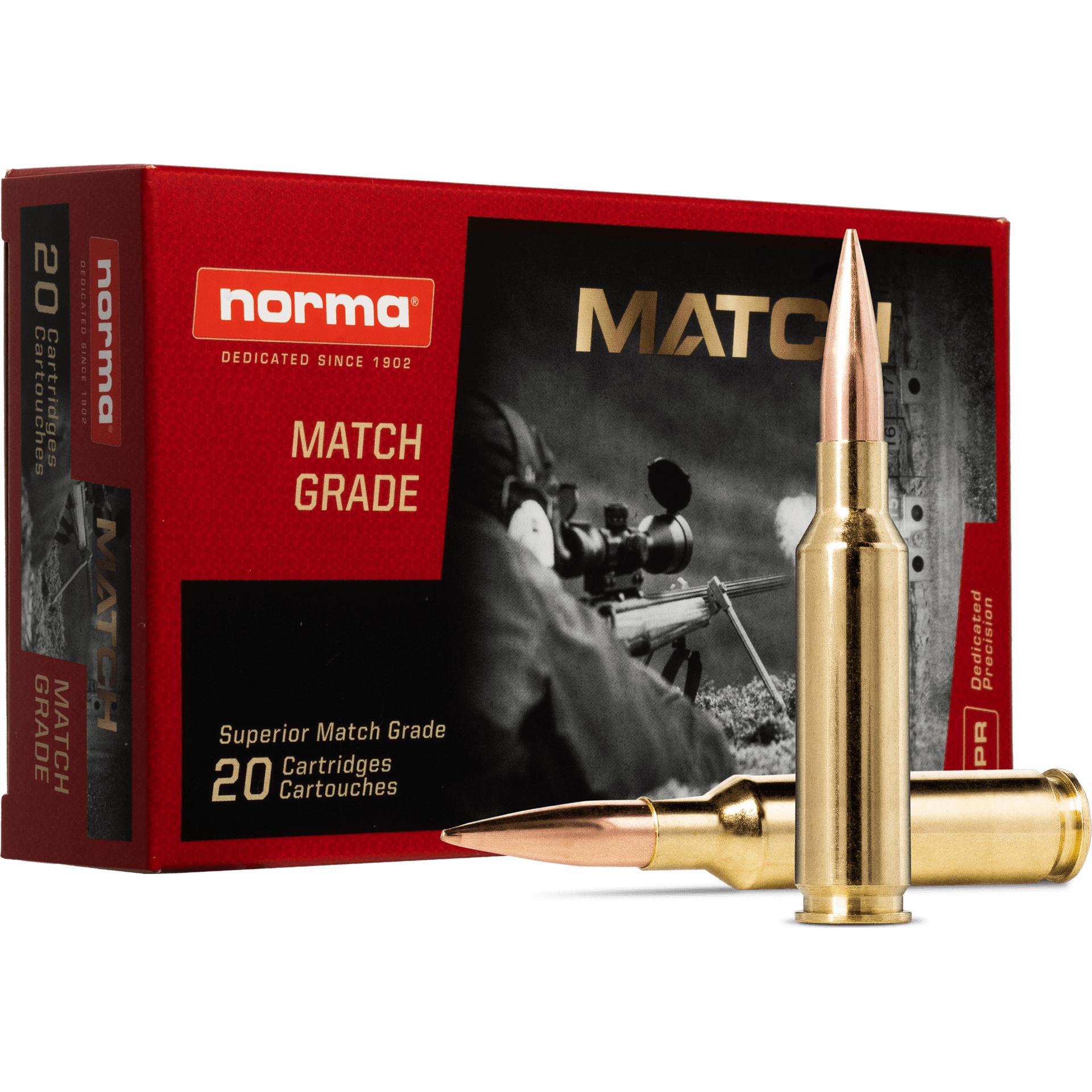 Norma 10166312 6.5 Creedmoor 130gr HPBT Ammo 20 Rounds - View 2