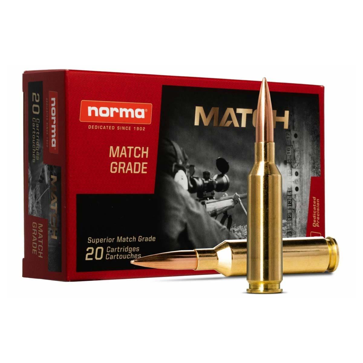 Norma 10185442 Golden Target Match 338 Lapua Mag 250gr HPBT 20/Box - View 2