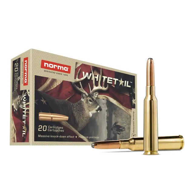 Norma Ammunition 20180452 Whitetail 8x57JS 196gr Pointed Soft Point 20... - View 2