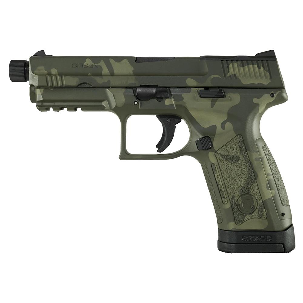 EAA Girsan 390365 MC9 9mm Pistol 17+1 Olive Drab Green Camo 4.6" Barrel - View 2