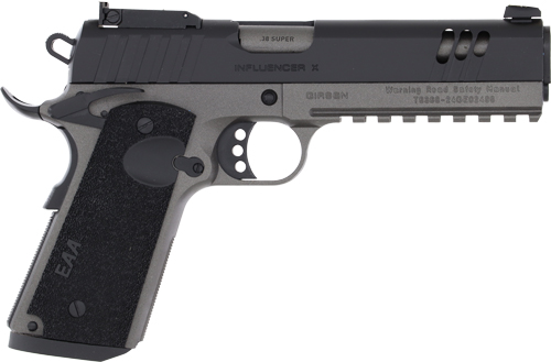 Girsan MC1911S 38 Super Auto 9+1 Tungsten Gray Tactical Sight 5" Rail - View 2
