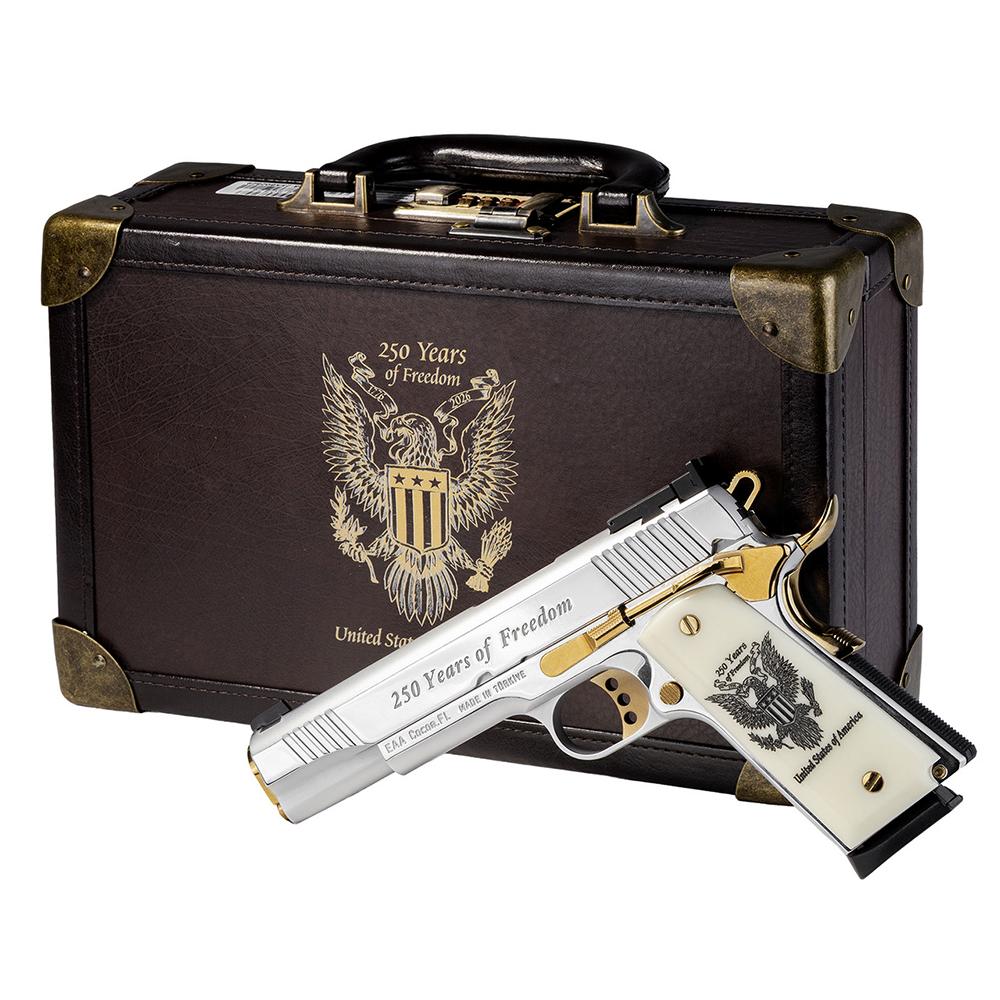 EAA Girsan MC1911 45 ACP 8Rd Chrome Special Edition - View 2