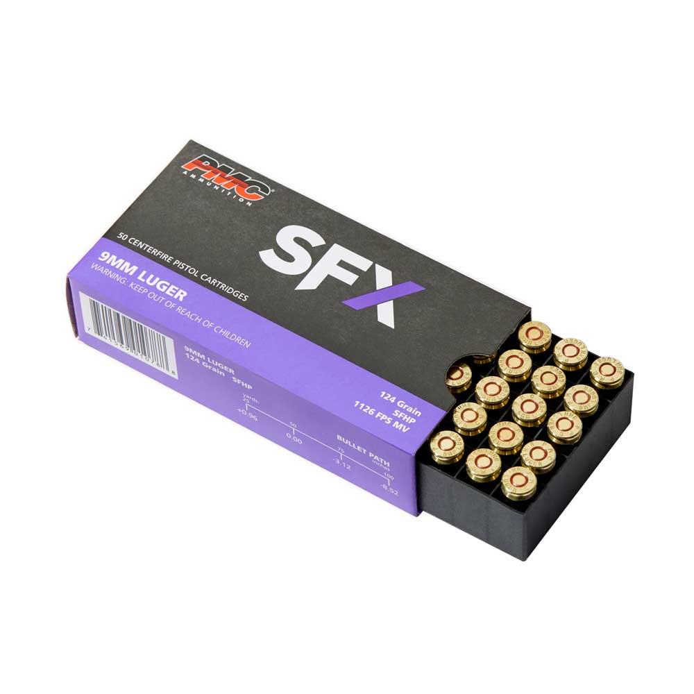 PMC 9SFX 9mm Luger 124gr StarFire Hollow Point Ammo 50 Rounds - View 2