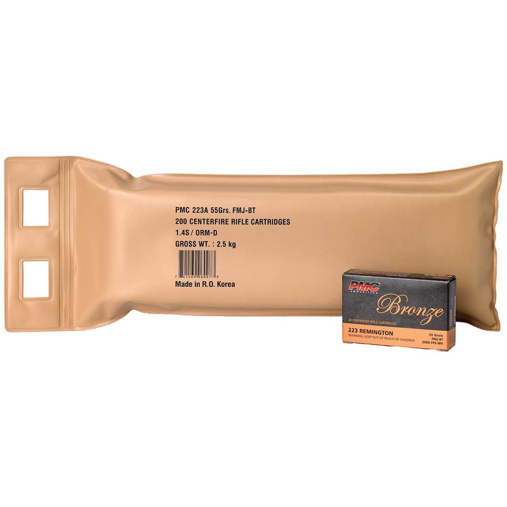PMC 223A 55gr FMJ BT Ammo 200 Rounds Battle Pack - View 2