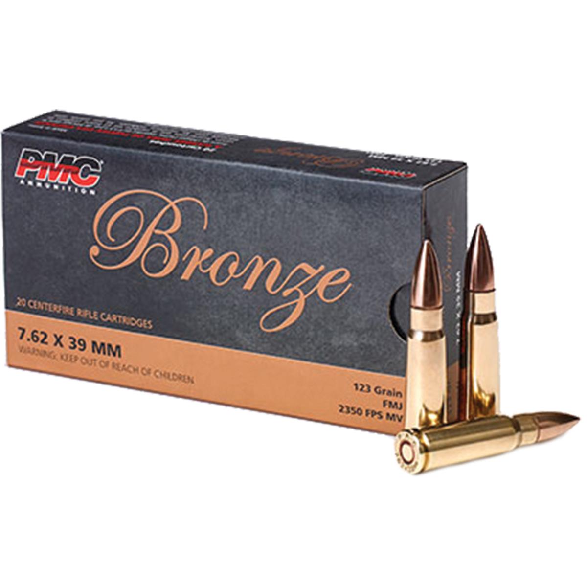 PMC 7.62A 7.62x39 123GR FMJ Ammo 20RD Box - View 2