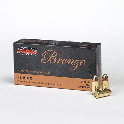 PMC 32A Bronze 32ACP 71gr Full Metal Jacket 50 Per Box/20 Case - View 2