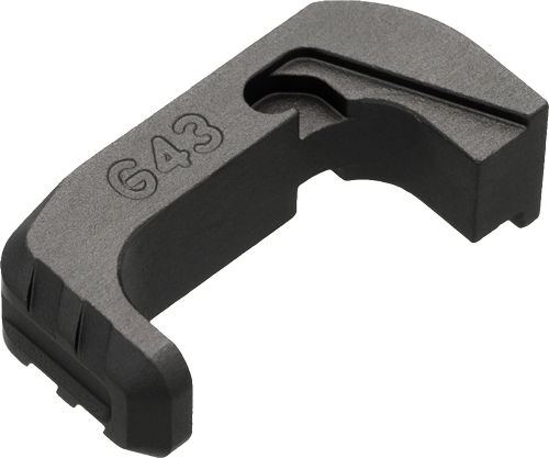 Tyrant CNC TD43X48EBLK Mag Release Glock 43x/48 Black Aluminum - View 2