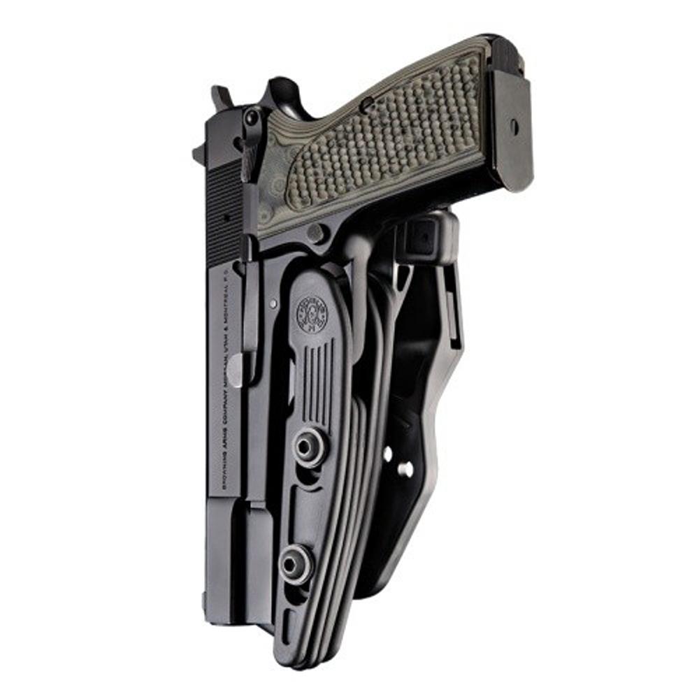 Hogue 00500 Powerspeed OWB Black Polymer Belt Clip Fits Semi-Auto - View 2