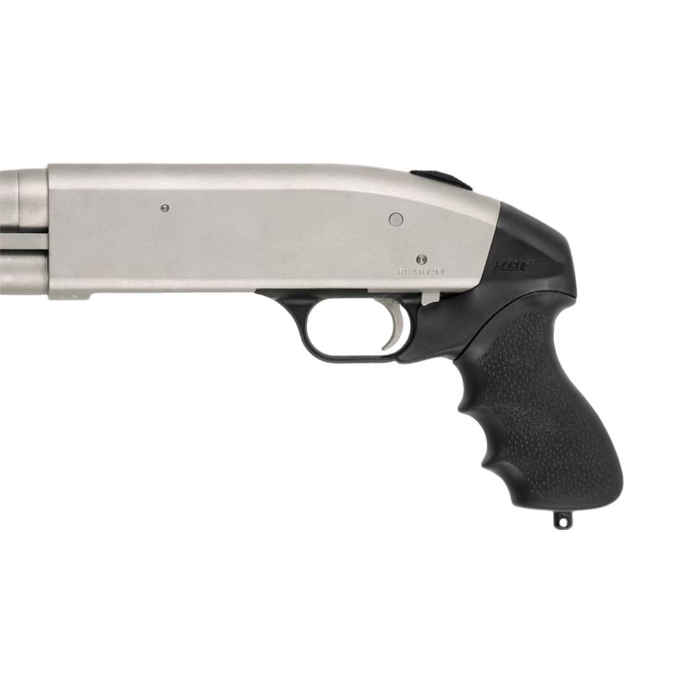 Hogue 05014 OverMolded Tamer Black Rubber Pistol Grip Mossberg 500 - View 2