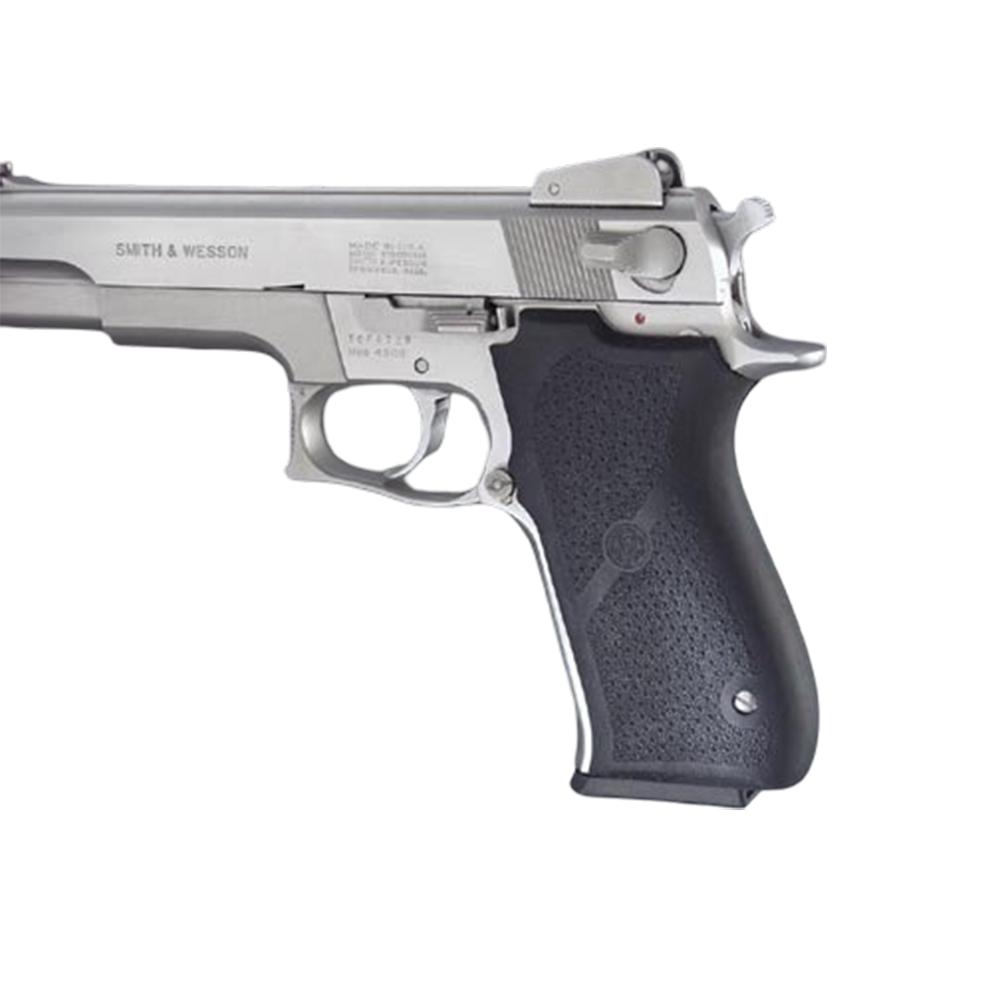 Hogue S&W 1006/4506 Rubber Grips 10mm and .45 Caliber - Rubber - View 2