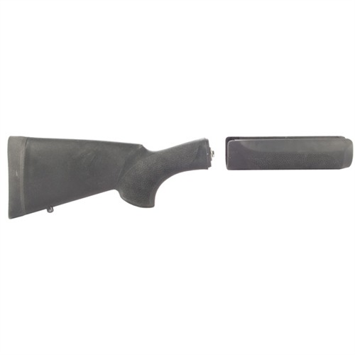 Hogue 08732 OverMolded Combo Kit Black for Remington 870 12" LOP - View 2