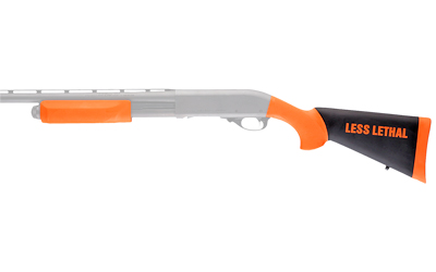 Hogue 08742 Remington 870 Less Lethal Orange Stock and Forend Set - View 4
