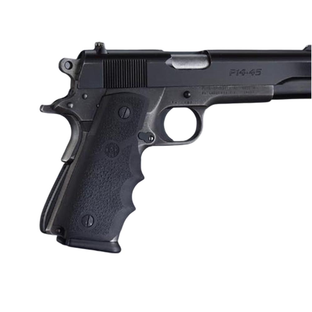 Hogue 14000 Rubber Grip Black with Finger Grooves for Para Ordnance P-14 - View 2
