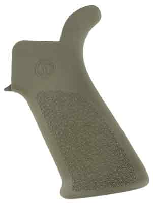 Hogue 15031 OverMolded Beavertail Rubber Grip OD Green for AR-15/M16 - View 2