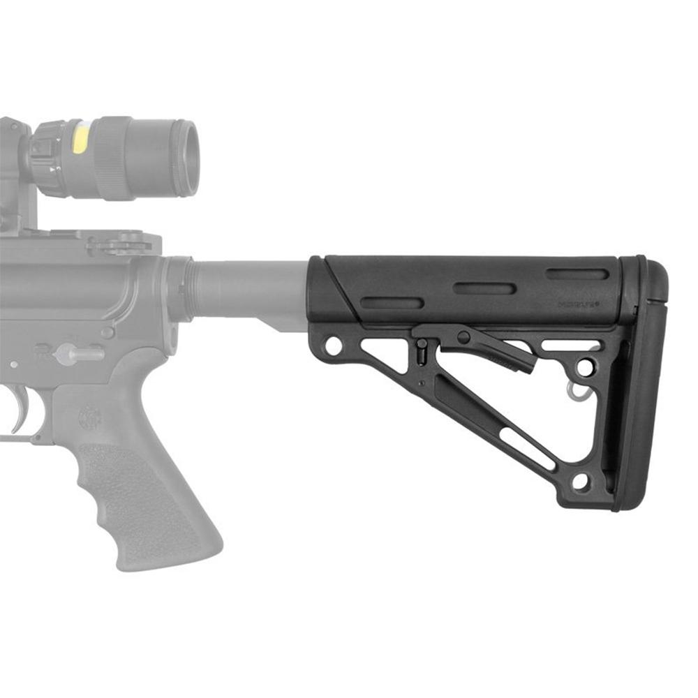 Hogue 15040 AR-15/M-16 OverMolded Collapsible Buttstock Black - View 2