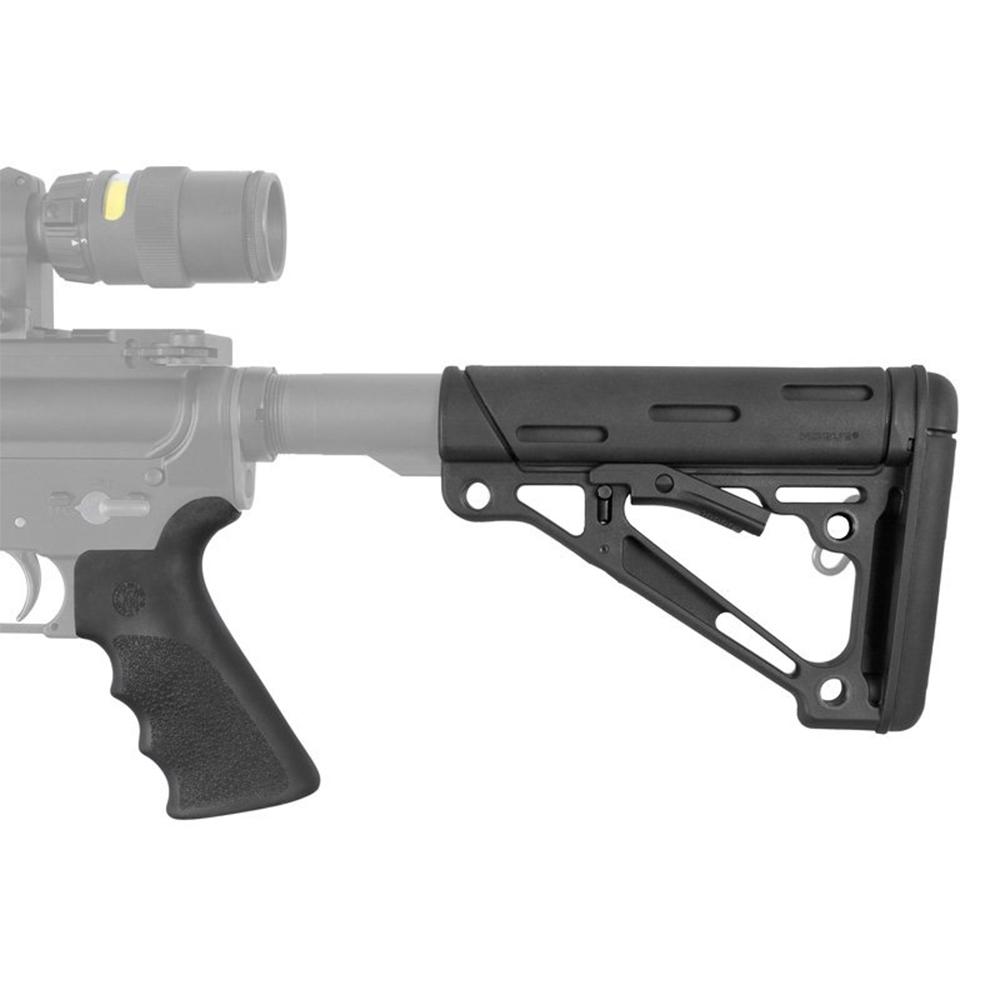Hogue 15055 AR-15/M16 Grip & Collapsible Buttstock Kit Black - View 2
