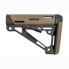 Hogue AR15/M16 Flat OverMolded Collapsible Mil-Spec Buttstock (15340) - View 2