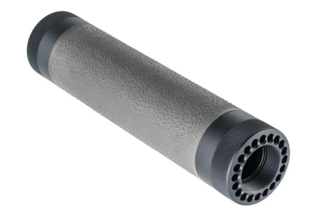 Hogue 15524 AR-15/M16 Free Float Forend Mid Length Grey Rubber Grip - View 2